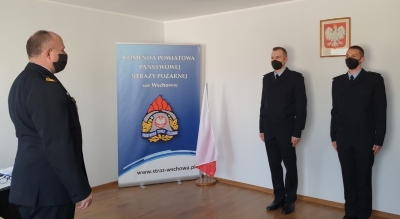Uroczyste ślubowanie wschowskich strażaków