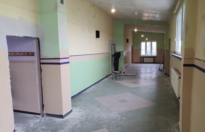 Remonty w ZSP Sława ZDJĘCIA
