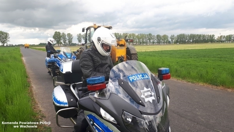 Wschowscy policjanci wsiedli na motocykle ZDJĘCIA