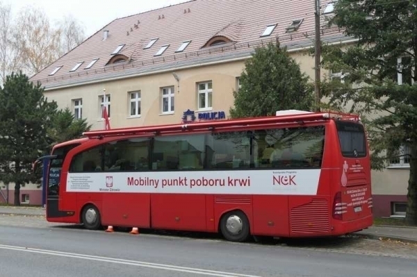 Zbiórka krwi przed KPP Wschowa jużjutro