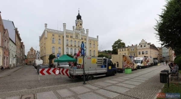 Czasowa zmiana organizacji ruchu na wschowskim rynku