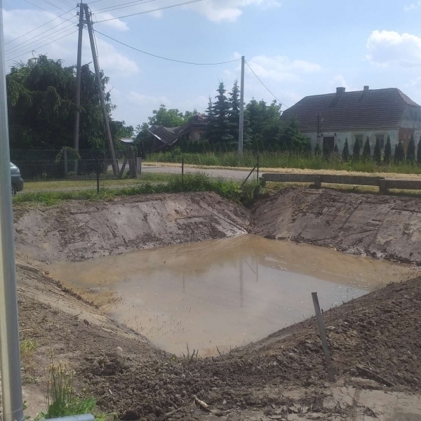 Bieżąca konserwacja stawów w gminie Szlichtyngowa
