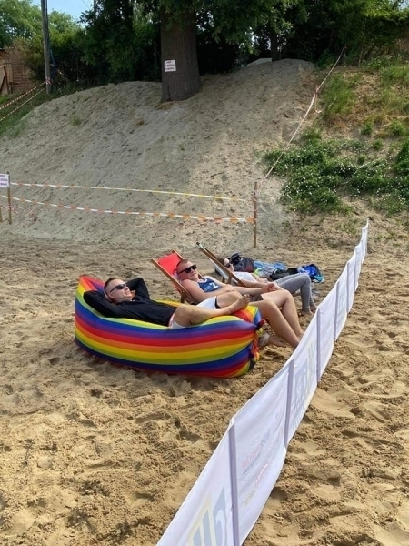 Otwarty Turniej Siatkówki Plażowej w Lginiu zakończony ZDJĘCIA