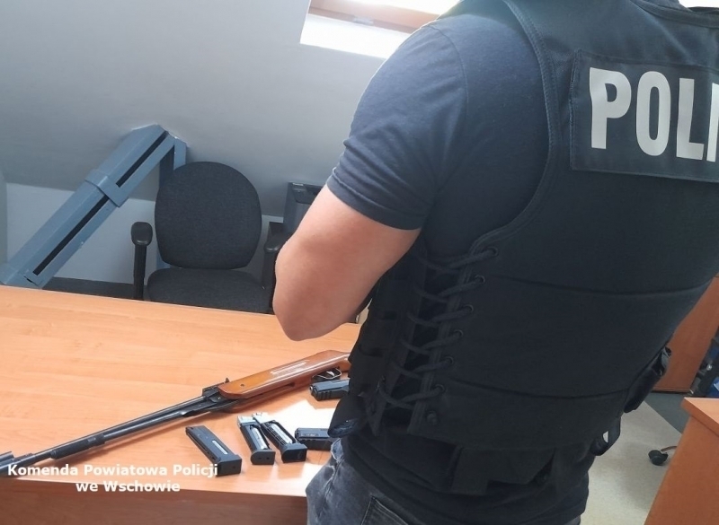Strzelał z wiatrówki do ludzi