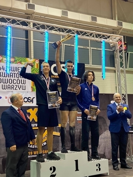 F. Kaczmarzewski Mistrzem Polski w Trójboju Siłowym Klasycznym