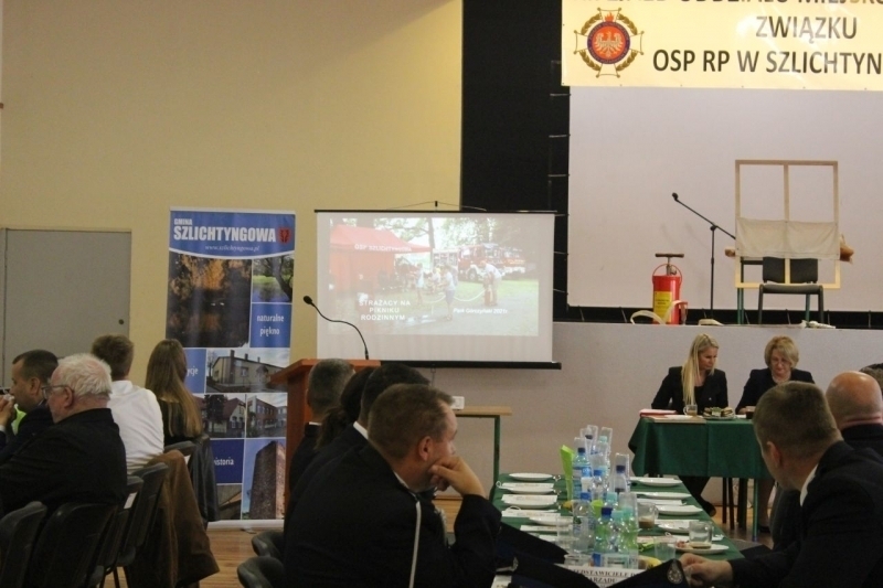 Zjazd Oddziału Miejsko - Gminnego Związku Ochotniczych Straży Pożarnych RP w Szlichtyngowej RELACJA