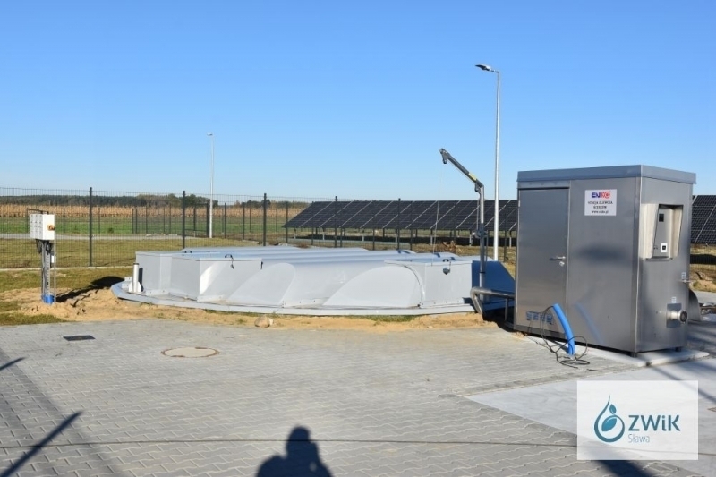 Nowe urządzenia w Oczyszczalni Ścieków w Krążkowie ZDJĘCIA