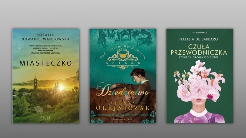 Nowe książki i audiobooki w Bibliotece.