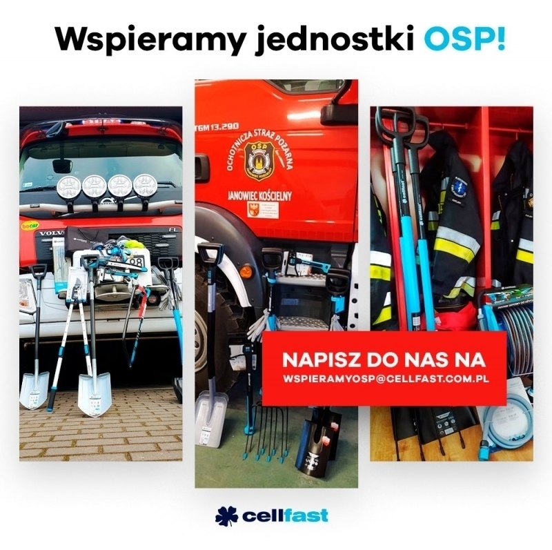 Firma Cellfast wsparła OSP Wschowa ZDJĘCIA