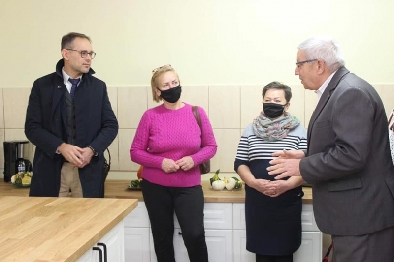 Kuchnia w Klubie Seniora we Wschowie wyposażona ZDJĘCIA