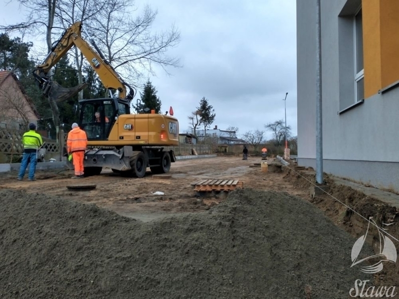 Kolejny parking powstaje w Sławie ZDJĘCIA