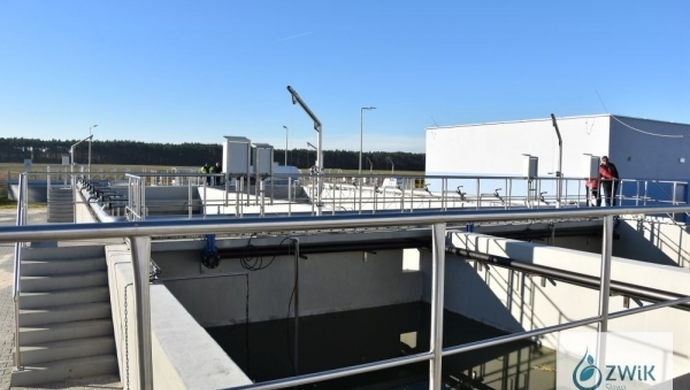 Nowe urządzenia w Oczyszczalni Ścieków w Krążkowie (ZDJĘCIA)