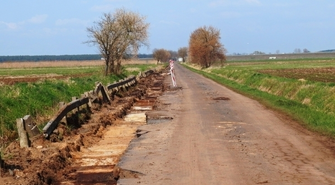 Lepszą drogą ze Strzyżewic do Henrykowa 