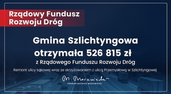 Kolejne dofinansowanie pozyskane przez Gminę Szlichtyngowa