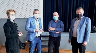 Punkt powszechnych szczepień w Garzynie rozpoczął funkcjonowanie 