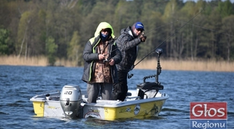 Spinningowe zawody na Jeziorze Sławskim