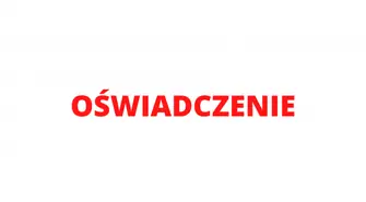 Oświadczenie Zarządu Powiatu Wschowskiego