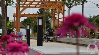 Zielony pasaż w Sławie