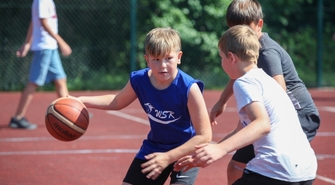 Koszykarska pomoc dla Marysi.