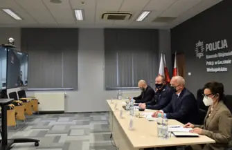 Odprawa roczna policji