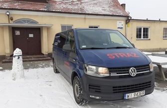 Strażacy rozwieźli środki do dezynfekcji ZDJĘCIA