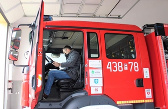 Burmistrz Antkowiak z wizytąw Konradowie ZDJĘCIA