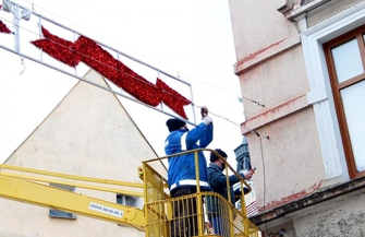 Ozdoby świąteczne zniknęły ze wschowskich ulic ZDJĘCIA