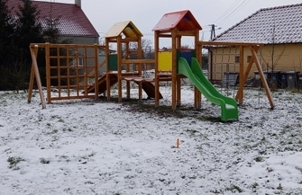 W Jędrzychowicach powstał zestaw zabawowy