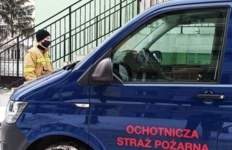 Wschowscy strażacy wspomagają Narodowy Program Szczepień FOTO