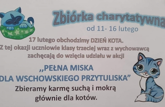 Uczniowie i nauczyciele z Łysin wsparli DrużynęBezdomniaków