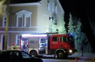 Pożar kamienicy na ul. Wolsztyńskiej. Zobacz nagranie z akcji