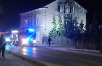 Pożar kamienicy na ul. Wolsztyńskiej. Zobacz nagranie z akcji