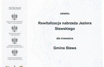 Sławskie inwestycje z nominacją