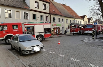 Zadymienie na Starym Rynku ZDJĘCIA