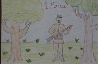 Gminny konkurs plastyczny - Narodowy Dzień Pamięci Żołnierzy Wyklętych GALERIA