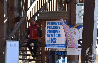 Zimowe zdobycie K2 koło Sławy