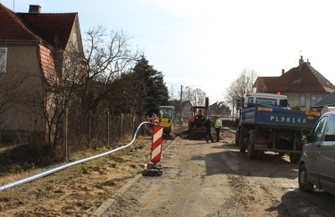 Remont ulicy Ogrodowej w Szlichtyngowej