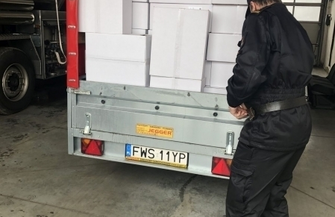 Maseczki i ulotki trafiajądo mieszkańców powiatu wschowskiego FOTO