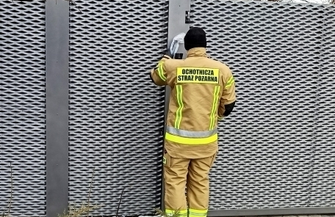 Maseczki i ulotki trafiajądo mieszkańców powiatu wschowskiego FOTO