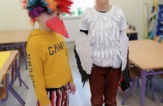 Przedszkolaki ze Starych Drzewiec świętowały Pierwszy Dzień Wiosny