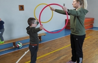 Gimnastyka korekcyjna dla najmłodszych.