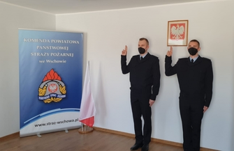 Uroczyste ślubowanie wschowskich strażaków
