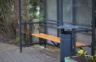 Nowe wiaty przystankowe w Górczynie ZDJĘCIA