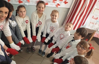 Uroczysta akademia w Starych Drzewcach.