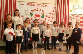 Uroczysta akademia w Starych Drzewcach.