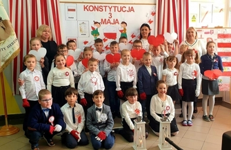 Uroczysta akademia w Starych Drzewcach.