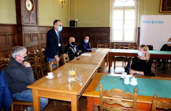 Burmistrz spotkał sięz przedsiębiorcami