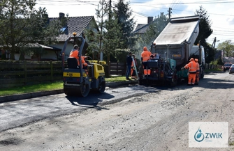 Trwa remont drogi w Krążkowie ZDJĘCIA