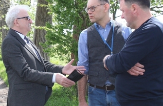 Burmistrz Antkowiak wizytowałwsie sołeckie FOTO