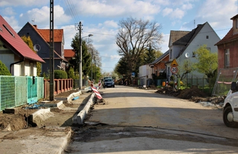 Remont ulicy Ogrodowej w Szlichtyngowej ZDJĘCIA